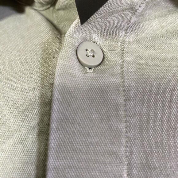 Lululemon Men's Large Commission Long-Sleeve Shirt Enzyme Dye Green  LM3DJOS - Picture 4 of 14